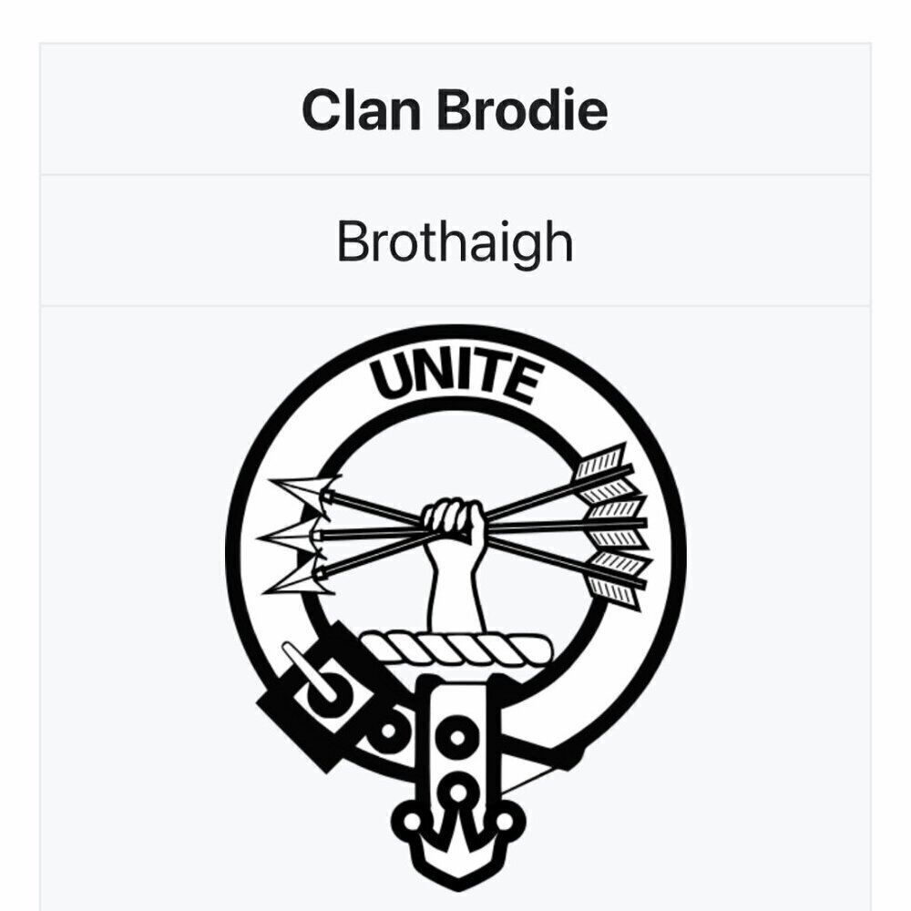 Scottish Clan Brodie Crest Kilt Or Brooch Pin NWOT - Picture 6 of 7